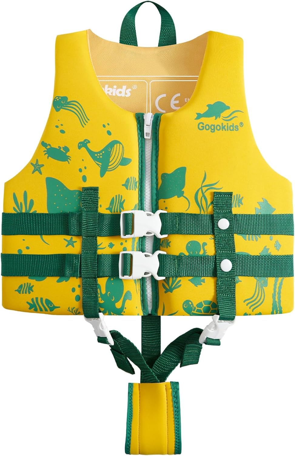 Gogokids Toddler Swim Vest for Kids - Safe & Fun Floaties