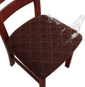 Waterproof Dining Chair Covers Set of 6 by Genina for Easy Care