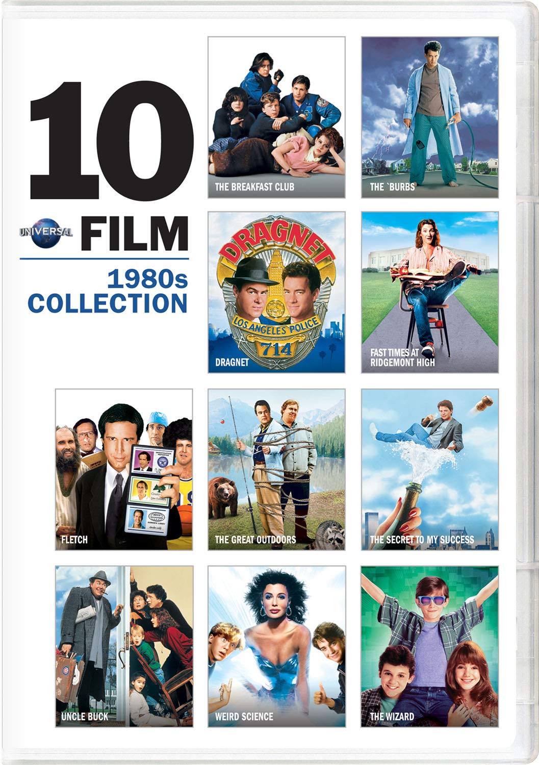 Universal 10-Film 1980s Collection DVD - A Nostalgic Journey