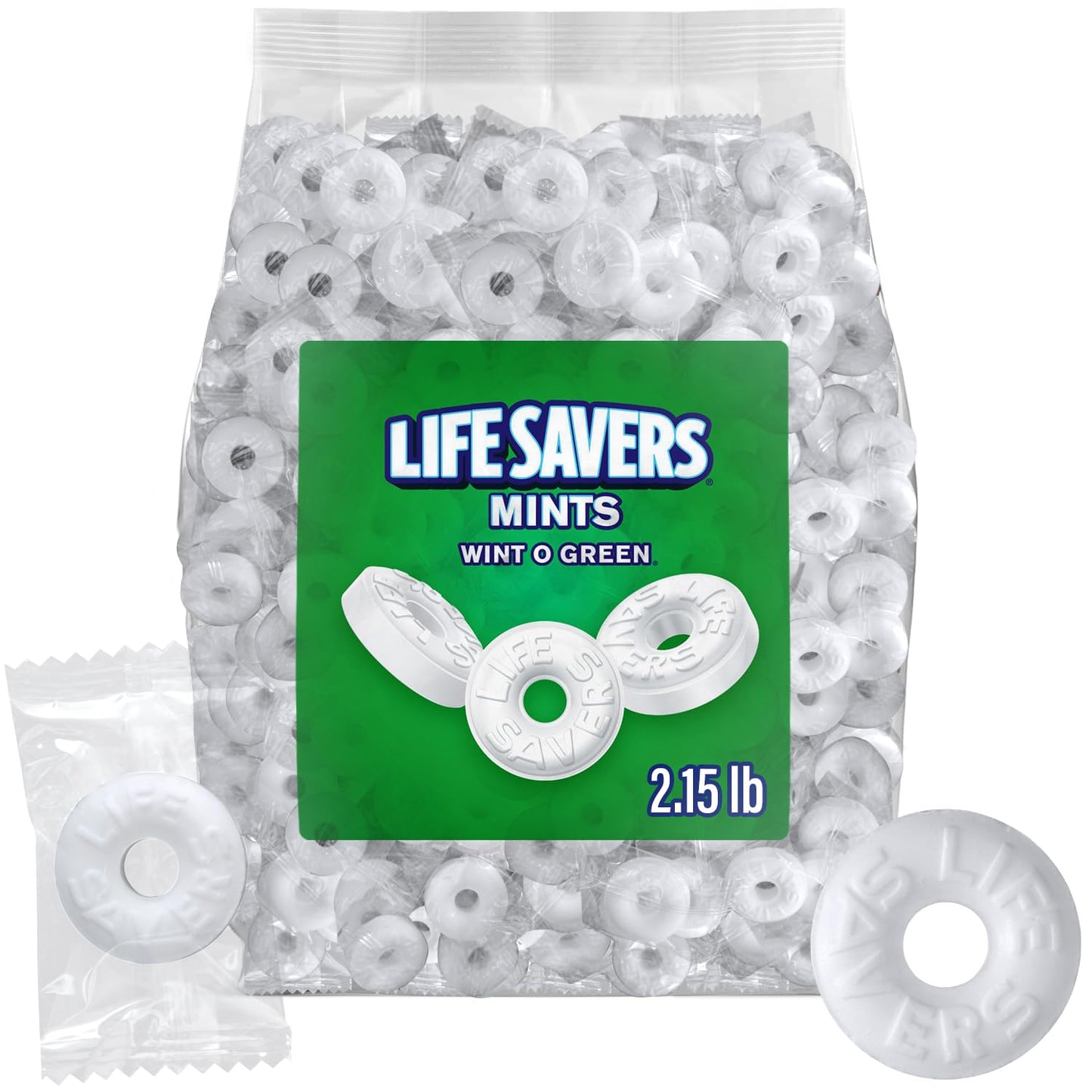 Wint O Green Hard Candy Bulk Pack for Refreshing Breath Treats
