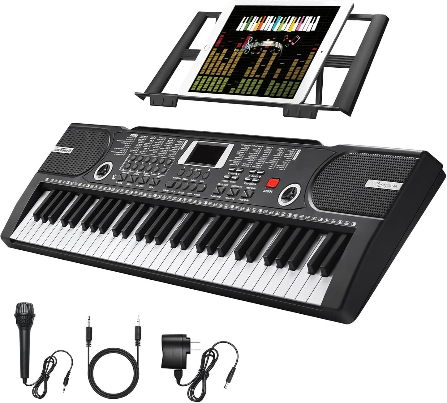 61 Key Keyboard Piano for Beginners with 100 Voices & Rhythms