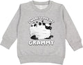 I Wooly Love My Grammy Toddler Sweatshirt - Cozy Gift for Toddlers