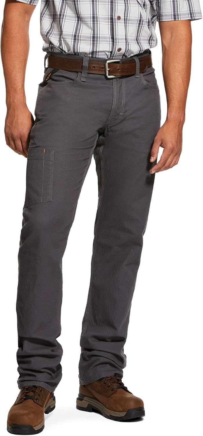 ARIAT Mens Rebar M4 Relaxed Durastretch Tough Work Pants