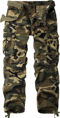 Men's Camo BDU Cargo Tactical Ripstop Cotton Pants - Durable Comfort 2