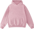 Acid Wash Hoodie Super Soft Oversized Pullover - Retro Comfort