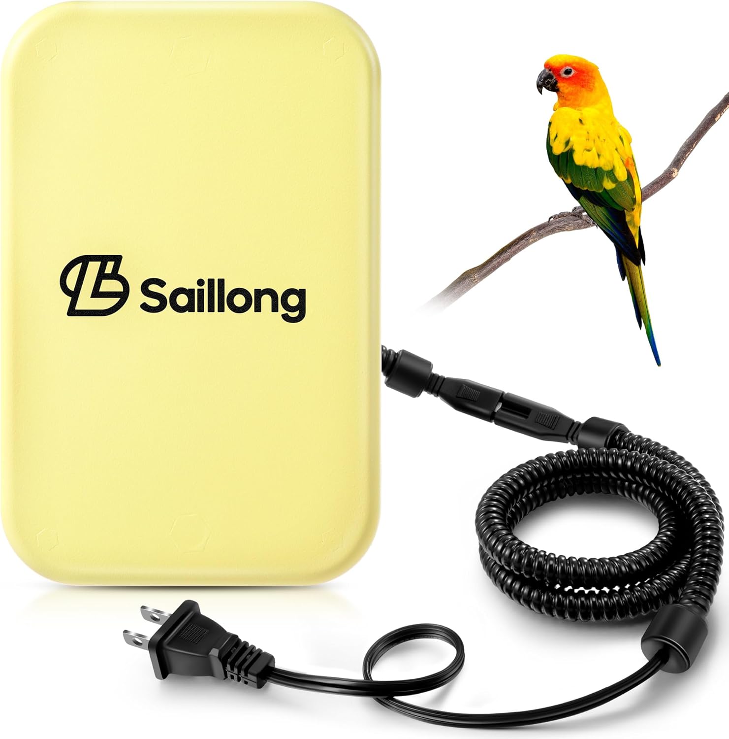 Saillong Bird Cage Heater: Thermostatically Controlled Warmth