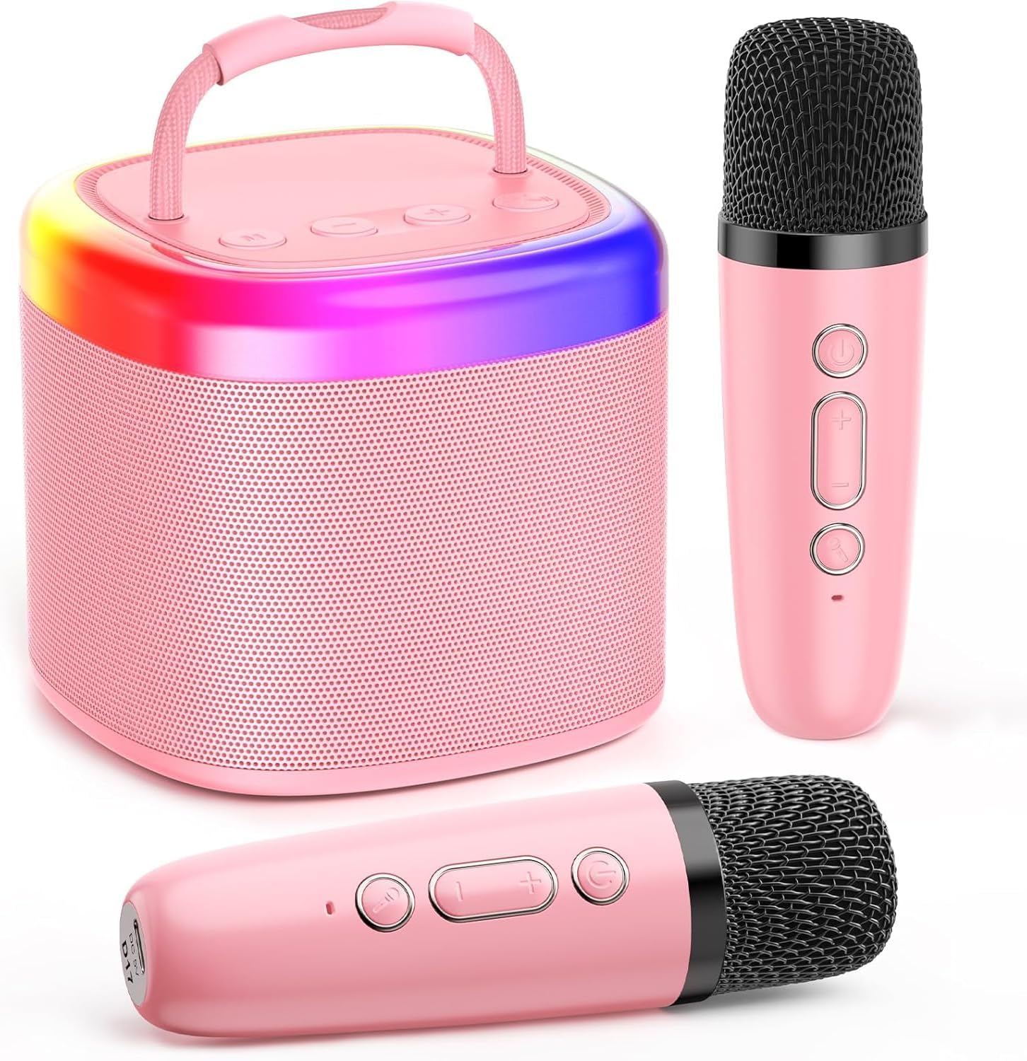 Portable Bluetooth Karaoke Speaker for Kids & Adults