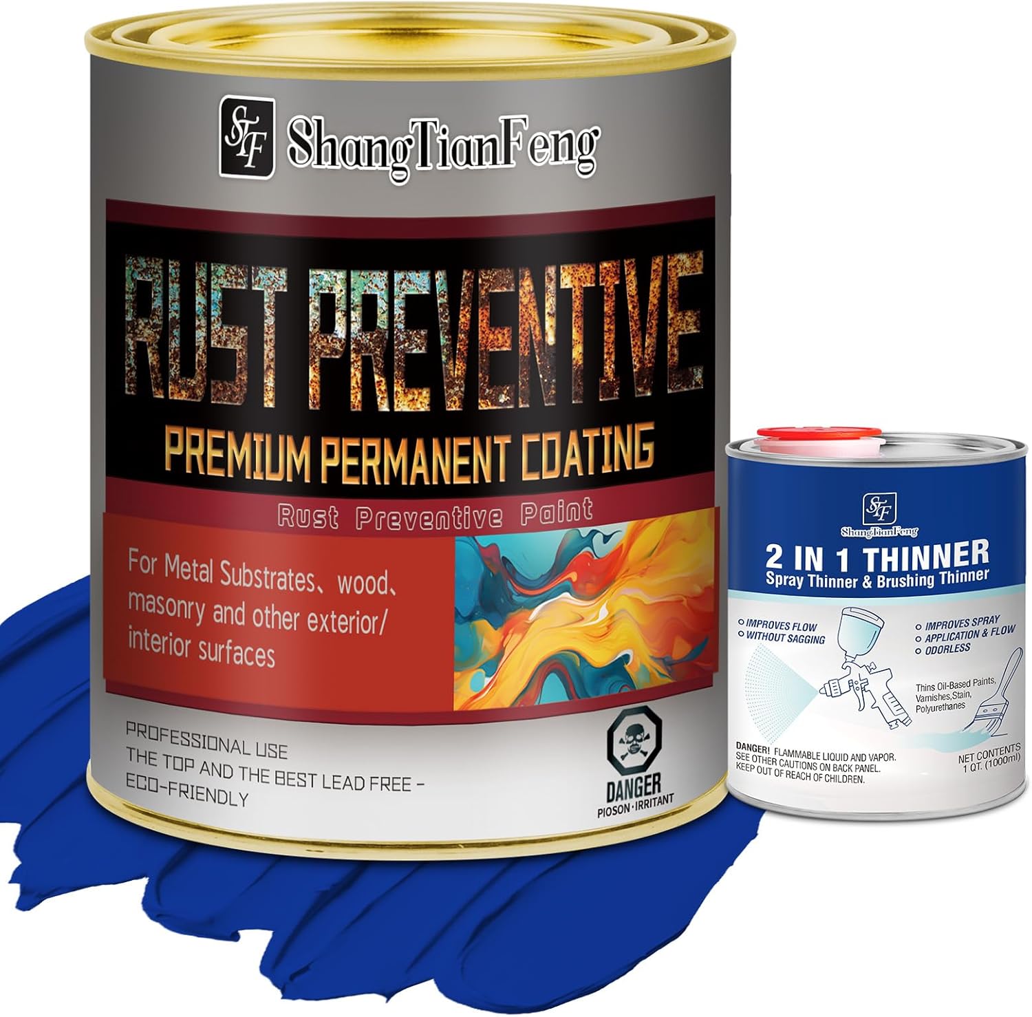 Blue Rust Preventive Paint for Ultimate Corrosion Protection