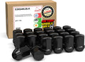 M14x1.5 OEM Style Lug Nuts 24 PCS - Black OEM Fit Restore