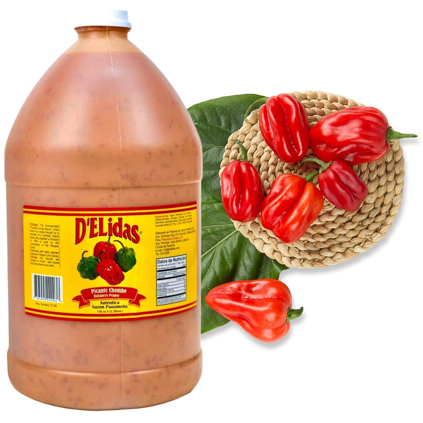 D'ELidas Habanero Hot Sauce - The Best Flavor from Panama