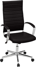 Basics Ergonomic Desk Chair, Lumbar Support, Modern Style, Black - 64 chars