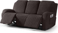 Timeles Recliner Covers for 3 Seater Reclining Sofa - Stretch Soft Fit