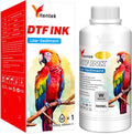 Low-Sediment DTF White Ink 500ML - High Coverage White for DTF