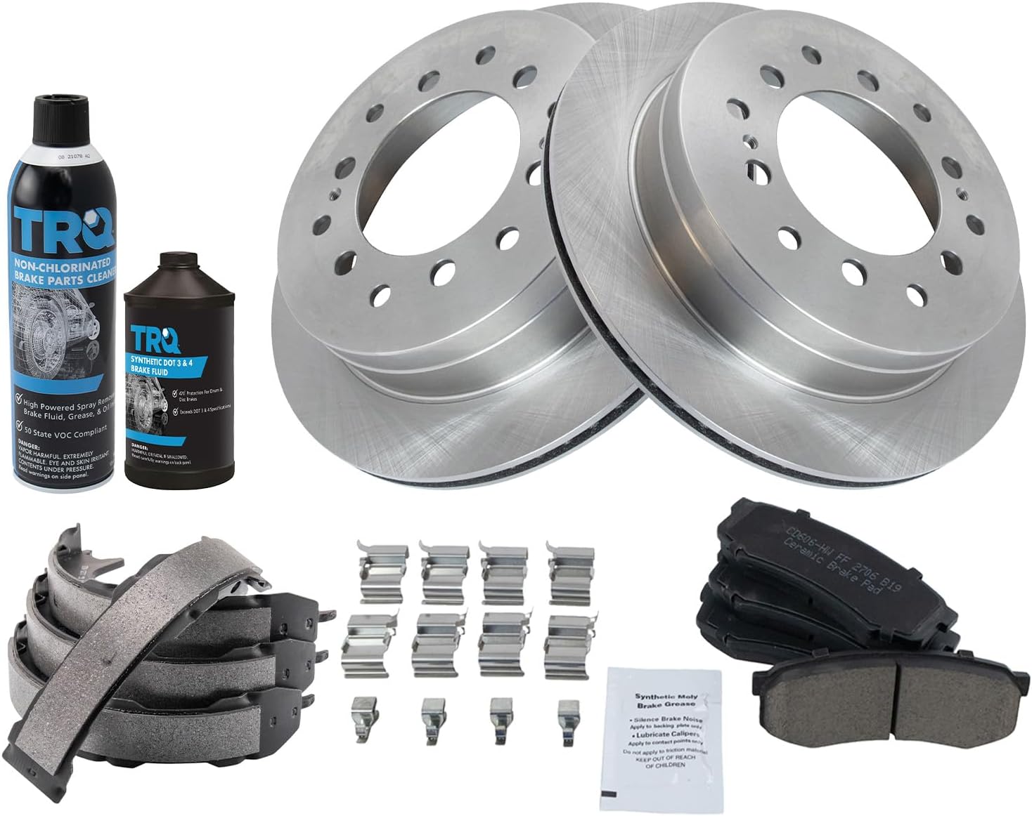 Complete Rear Brake Pad & Rotor Kit for Lexus & Toyota Models