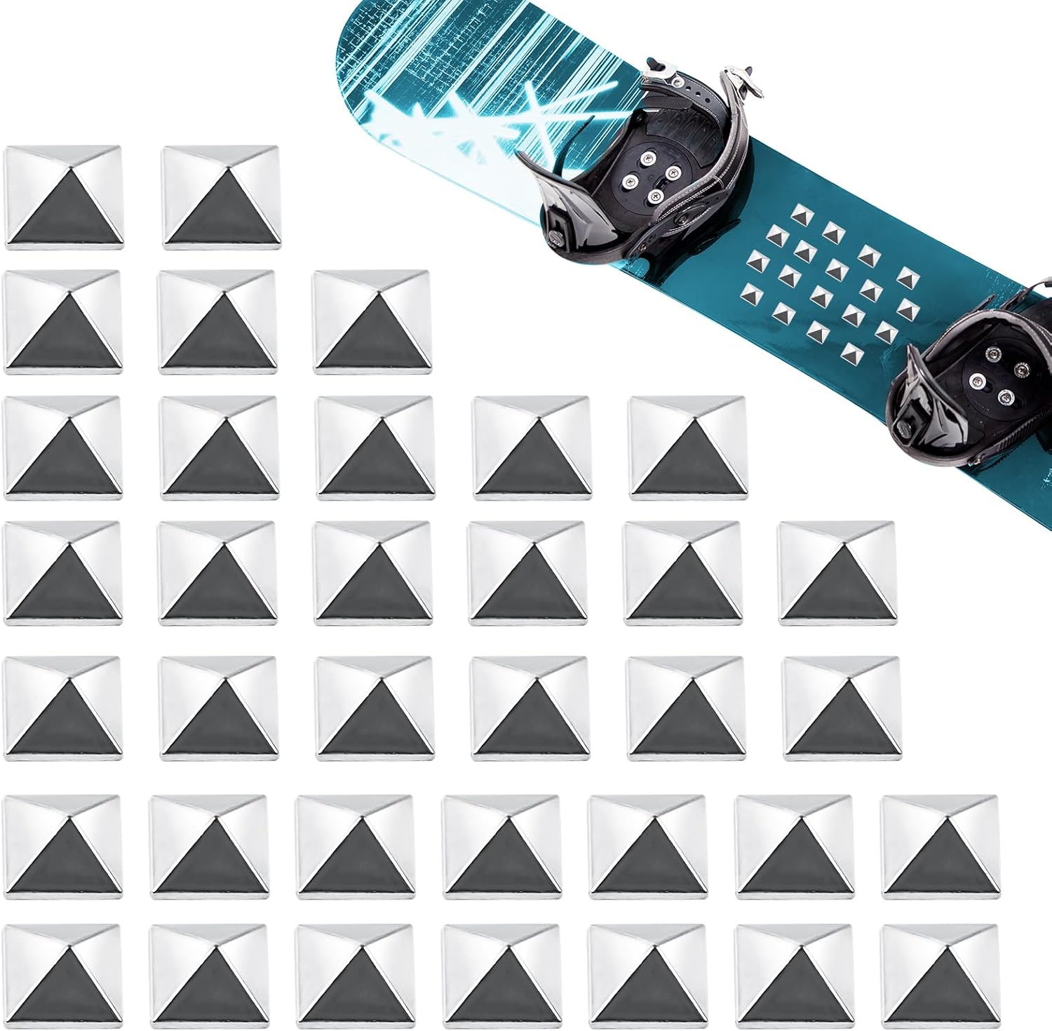 Voccos Metal Stomp Pad - Extra Grip for Snowboarding