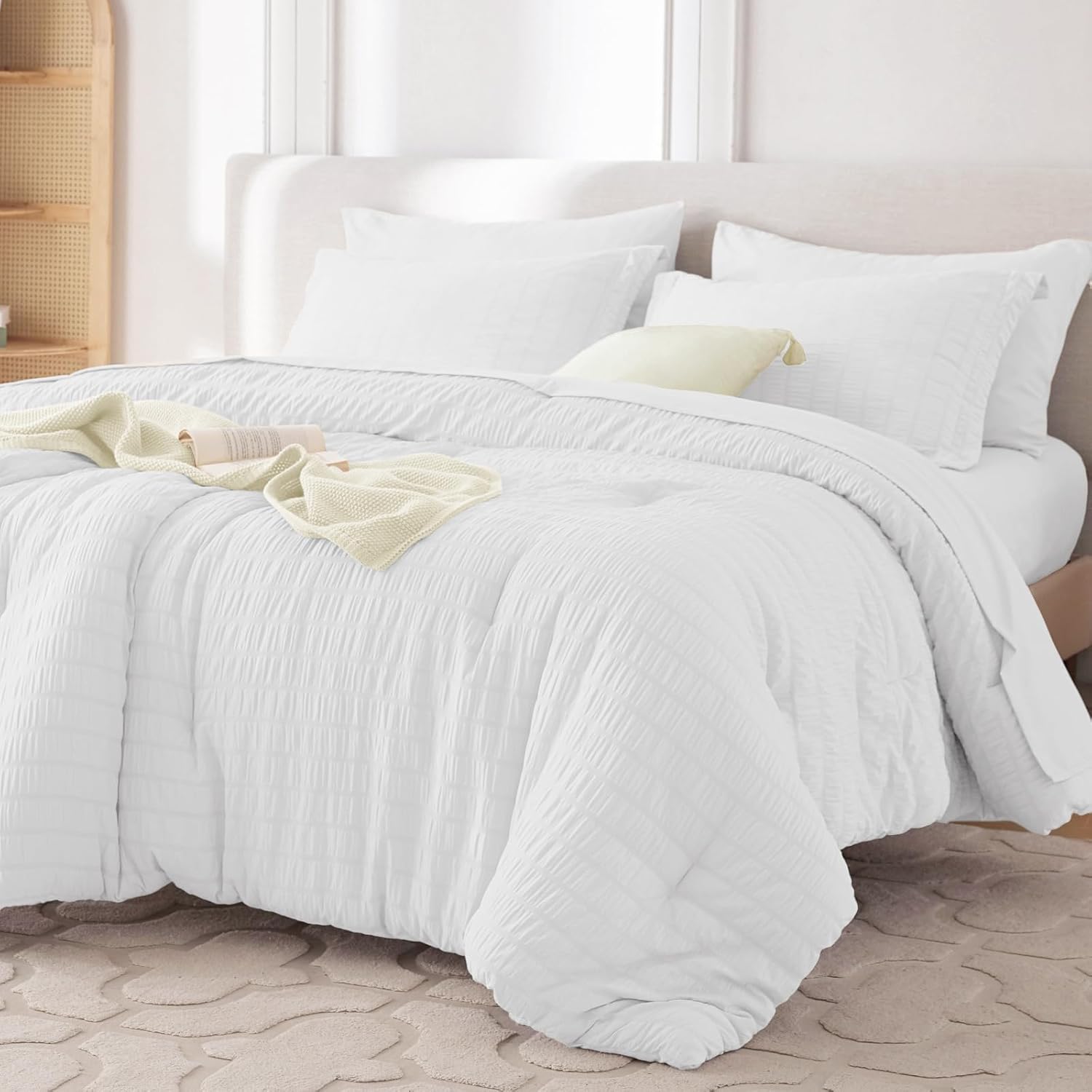 MUXHOMO Twin Comforter Set - Luxurious All Season Bedding