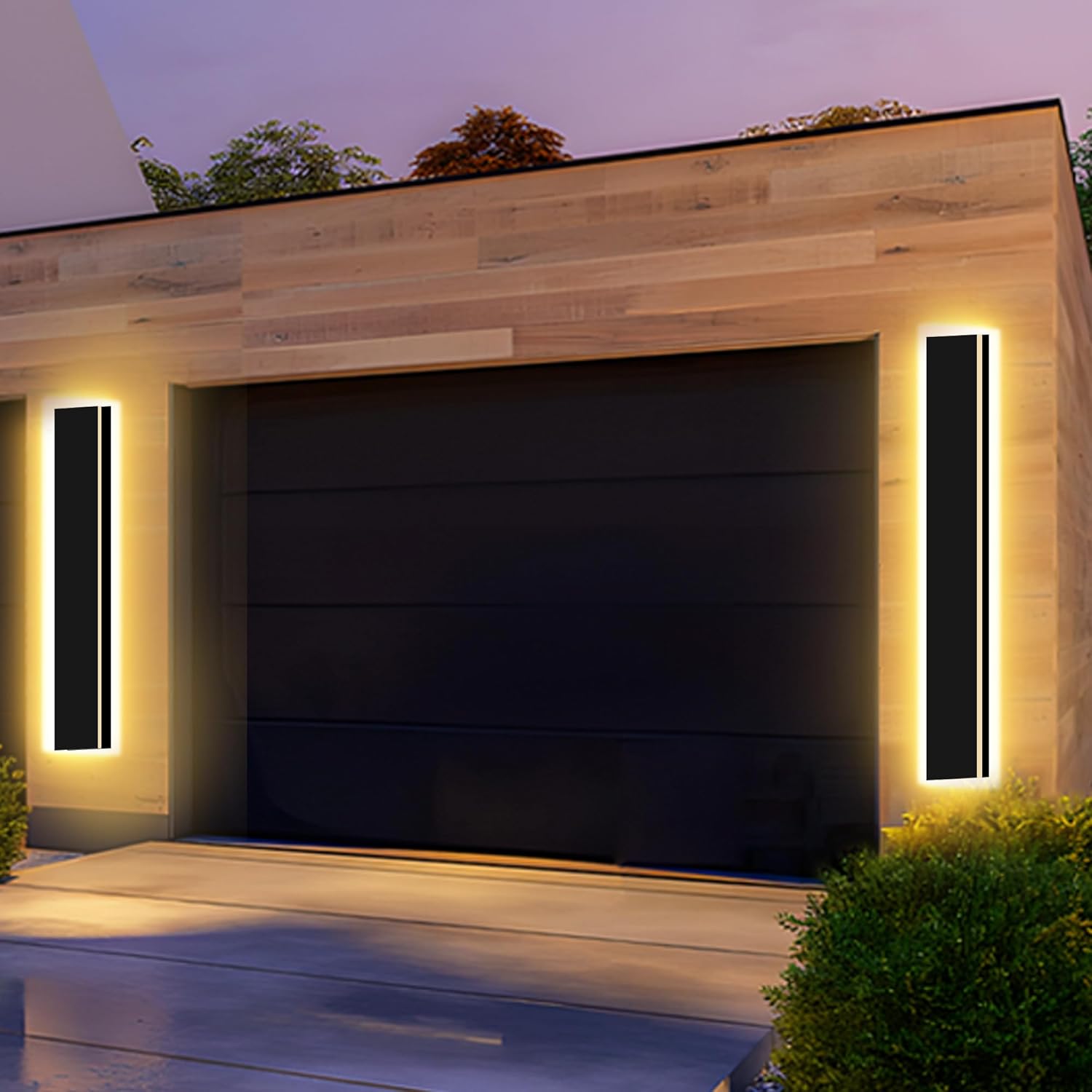 Upgraded 79 Inch Dimmable Linear Wall Sconce for Outdoor Use