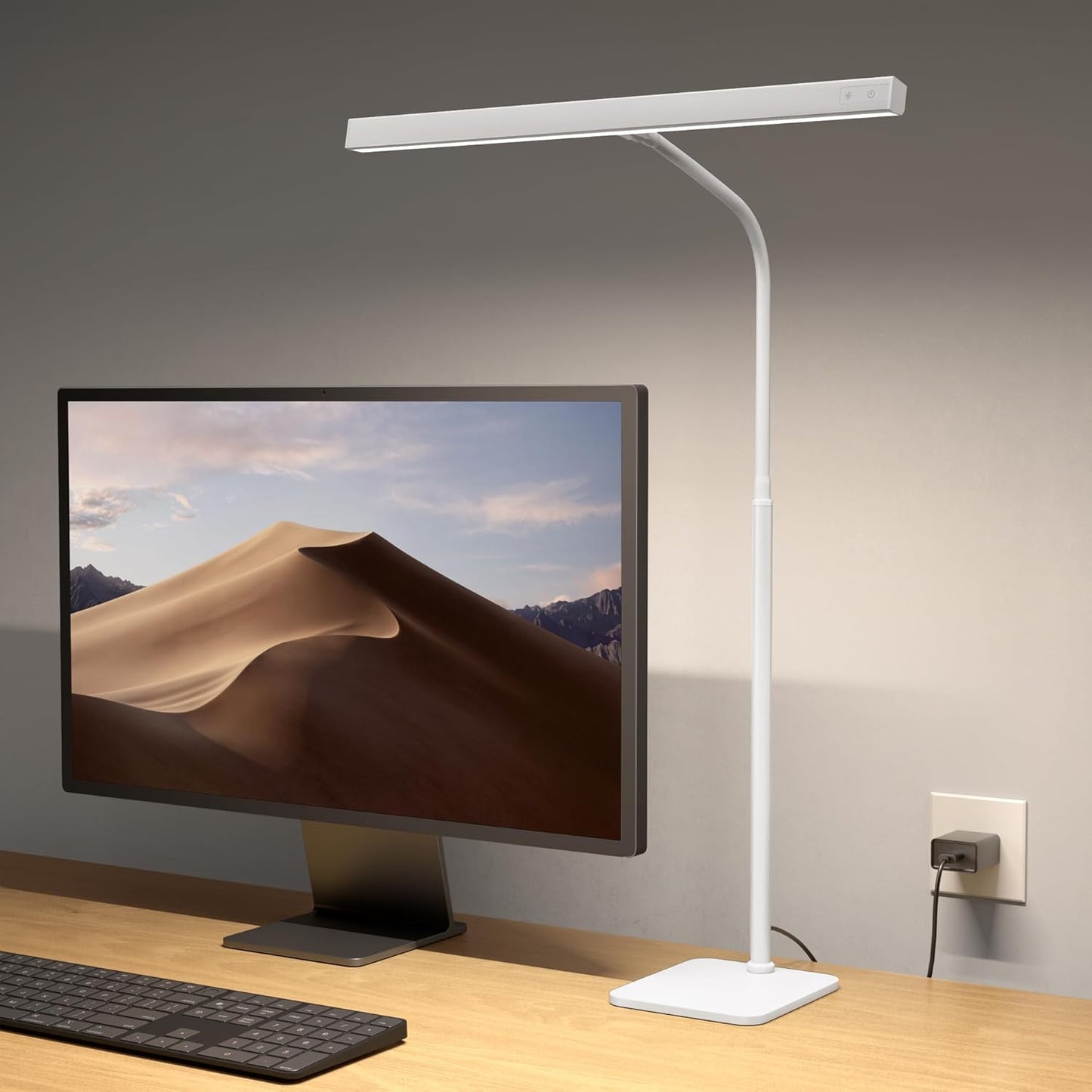 SUPERDANNY LED Desk Lamp for Eye-Caring Home Office Use