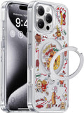 iPhone 16 Pro Max Magnetic Case with 360 Spin Stand - Tough Protection