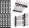 Fishing Pole Rod Racks Wall or Ceiling Mounted Rod Holders - Store 24