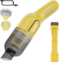 BUFF Cordless Handheld Vacuum Yellow - Rechargeable Car Cleaner