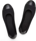 Women's Ballet Flats Round Toe Slip On Walking Flats - Soft Mully
