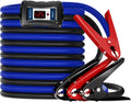 Heavy Duty Jumper Cables 2 Gauge 18 ft - Reverse Protection & Voltage