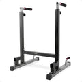 BalanceFrom Steel Frame Dip Station with Adjustable Height - Home