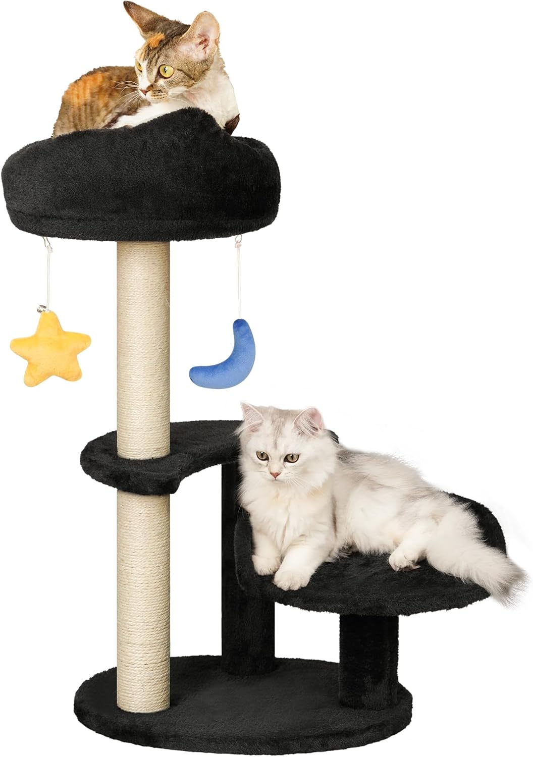 Cloud Cat Tree for Indoor Cats with Bed and Scratching Post