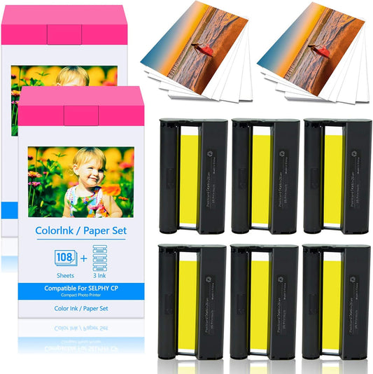 Print Stunning Photos with Canon Selphy Ink & Paper Set