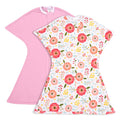 Zipadee-Zip Baby Transition Swaddle - Pink Poppy X-Small 2-Pack