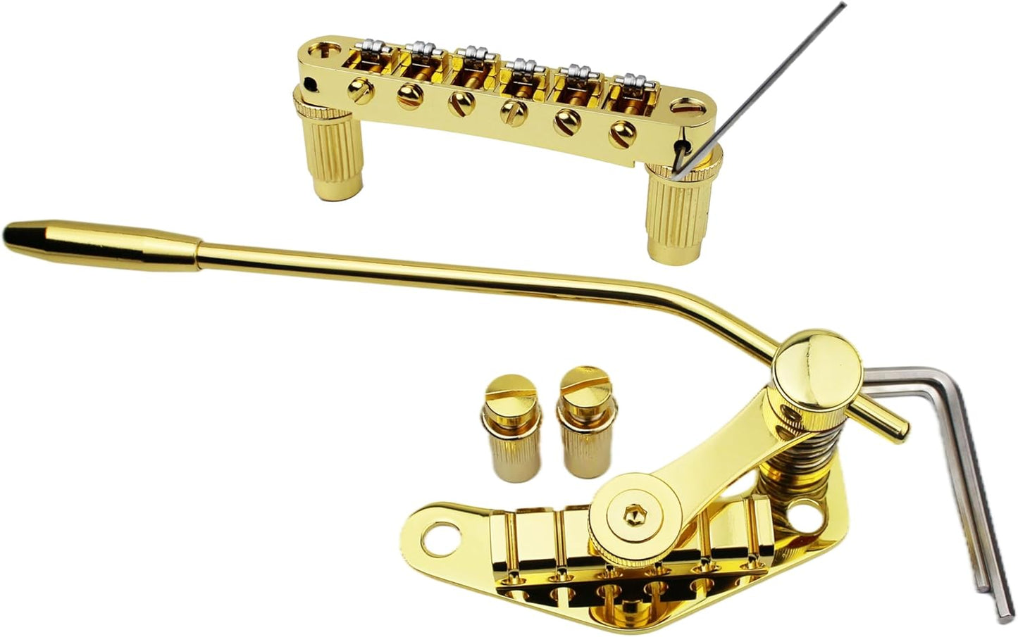 Guyker Guitar Bridge Stop Bar Tailpiece for Les Paul and SG