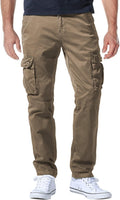 Match Men's Casual Wild Cargo Pants 100% Cotton Regular Fit
