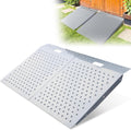 Shed Ramp 2PC Loading Ramp for Riding Mower - Wide Anti-Slip Ramp