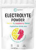Micro Ingredients Hydration Electrolyte Powder Lemon Raspberry - High