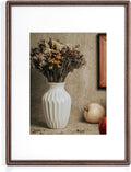 12x16 Picture Frame Natural Solid Walnut Wood - Timeless Display
