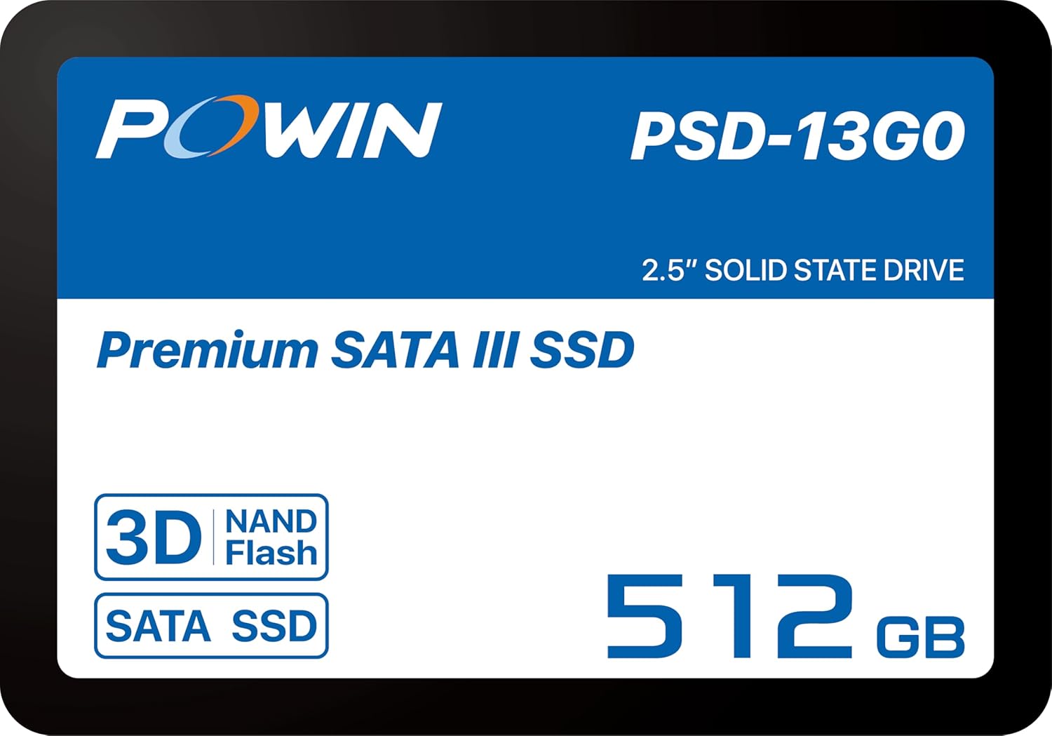 POWIN 512GB SSD - Faster Data Transfer Speeds