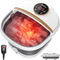 Collapsible Foot Spa Bath with Heat and Massage - Compact Soaking Tub