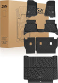 3W Floor Mats & Cargo Liner for Jeep Wrangler 4XE 2021-2025 - All