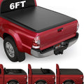 Kikito Vinyl Soft Roll-Up Tonneau Cover for 2005-2015 Toyota Tacoma
