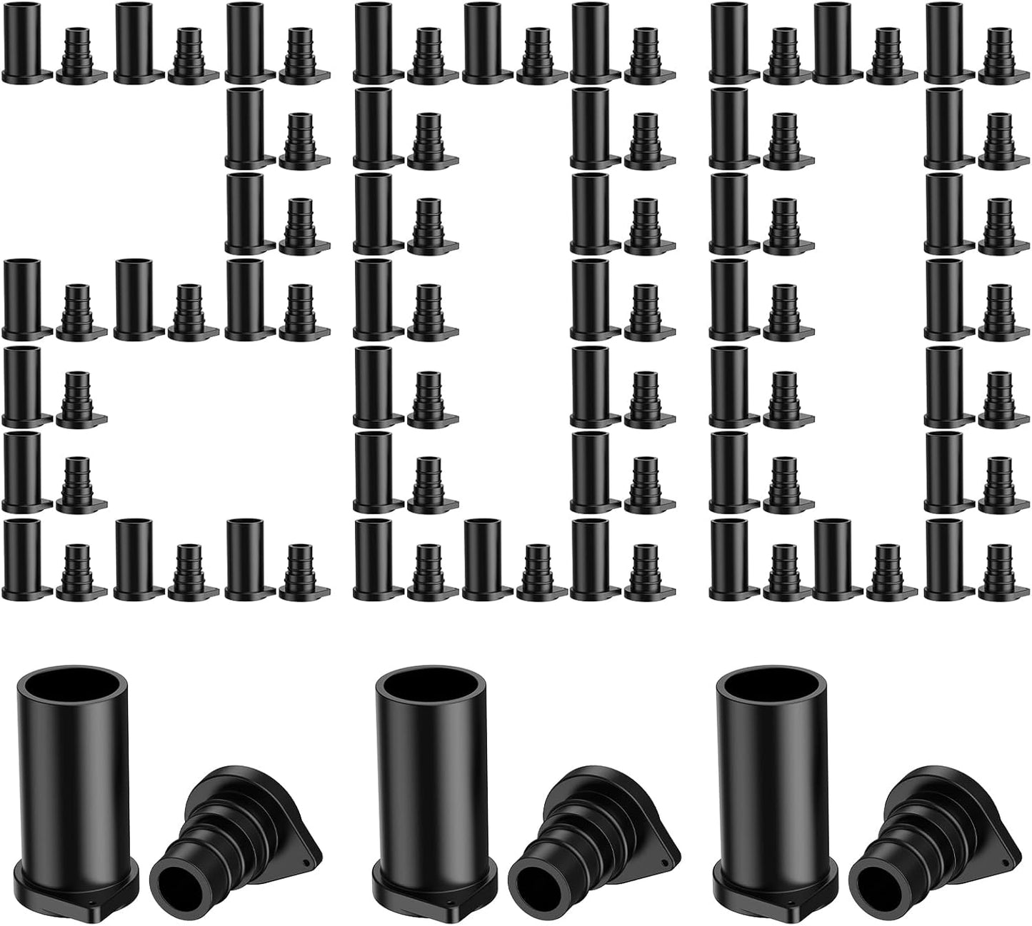 200 Pairs Solar Connector Caps for Weather Resistant Protection