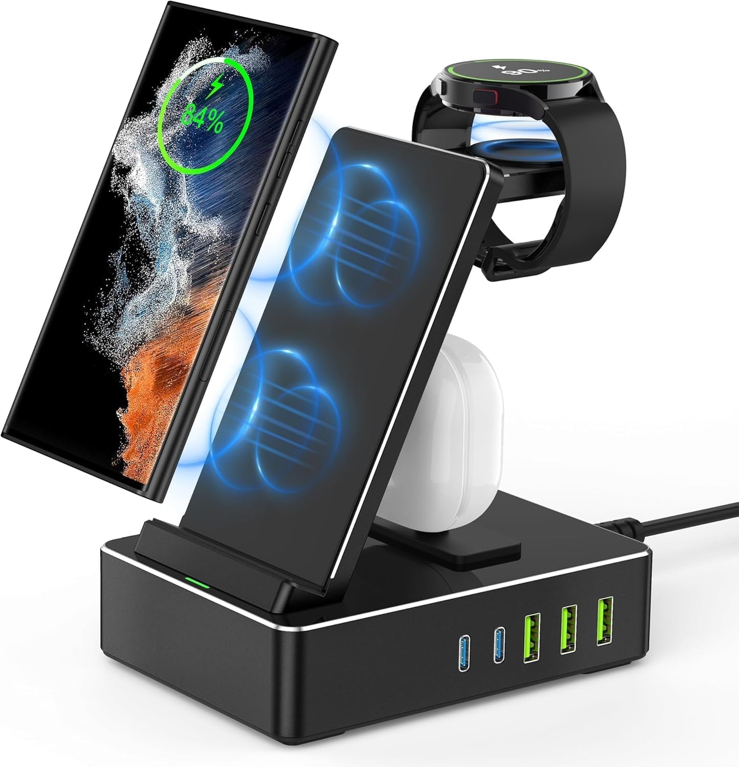 8-in-1 Wireless Charger for Samsung Devices