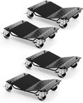Car Wheel Dolly Set of 4 with 6000LBS Capacity for Vehicles