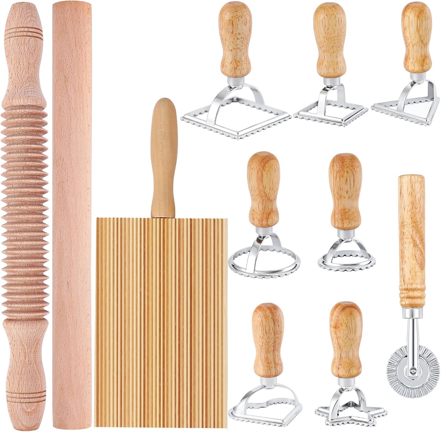 11-Piece Pasta Tool Set for Perfect Homemade Pasta!