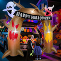 TURNMEON 5 Ft Halloween Inflatable Dead Tree Arch for Trunk or Treat