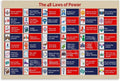48 Laws of Power Canvas Art for Stylish Decor
