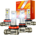 SEALIGHT 9005 H11 Combo LED Driving Light Bulbs - 90,000LM Bright