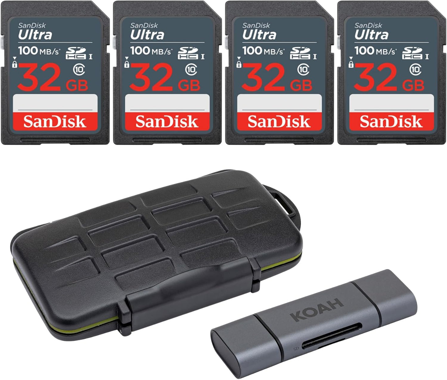 SanDisk 32GB Ultra SDHC UHS-I Memory Card for High-Speed Storage