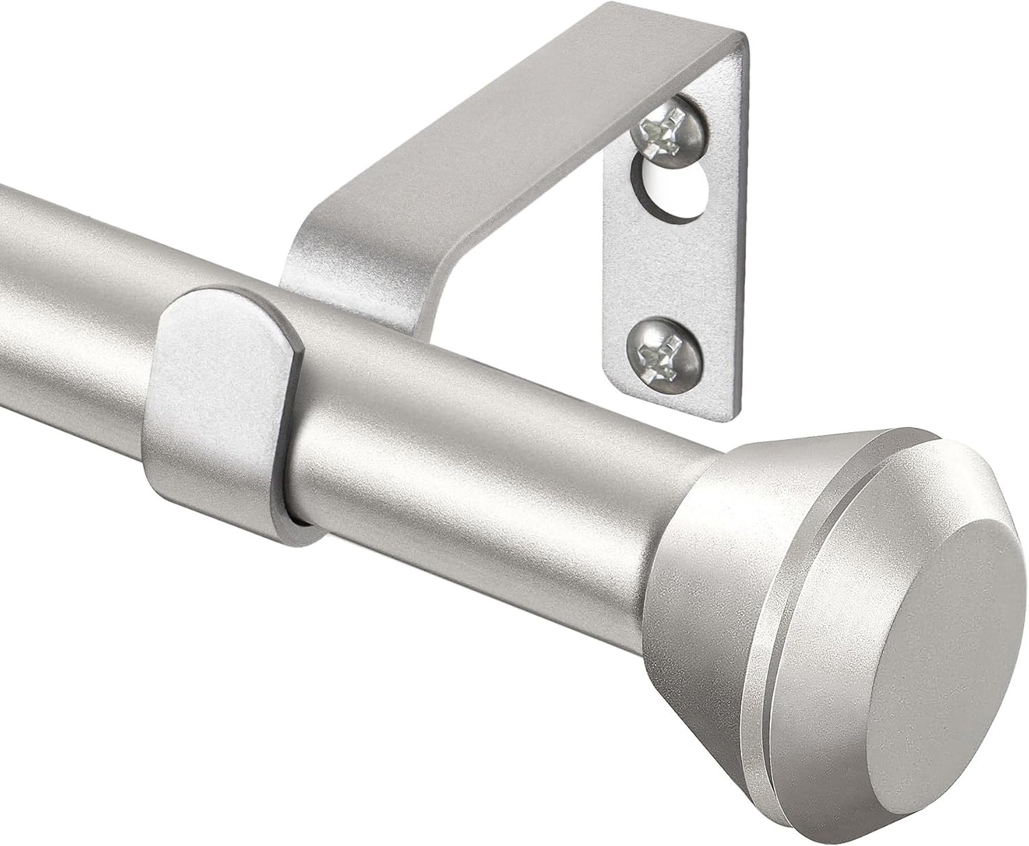 HOTOZON Diamond Finial Rod - 32-58 Inch
