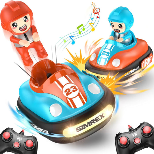 Interactive RC Bumper Cars for Fun Battles!